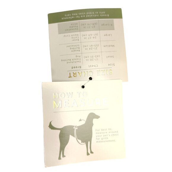 Sportpet Dog Size XL Blue and White Tie-Dye Shirt With Pocket - Picture 5 of 6